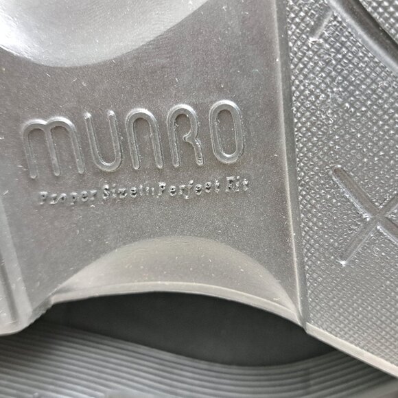 MUNRO Buckley Nubuck Leather Ankle Boot Black - Size 9.5 - Picture 7 of 16